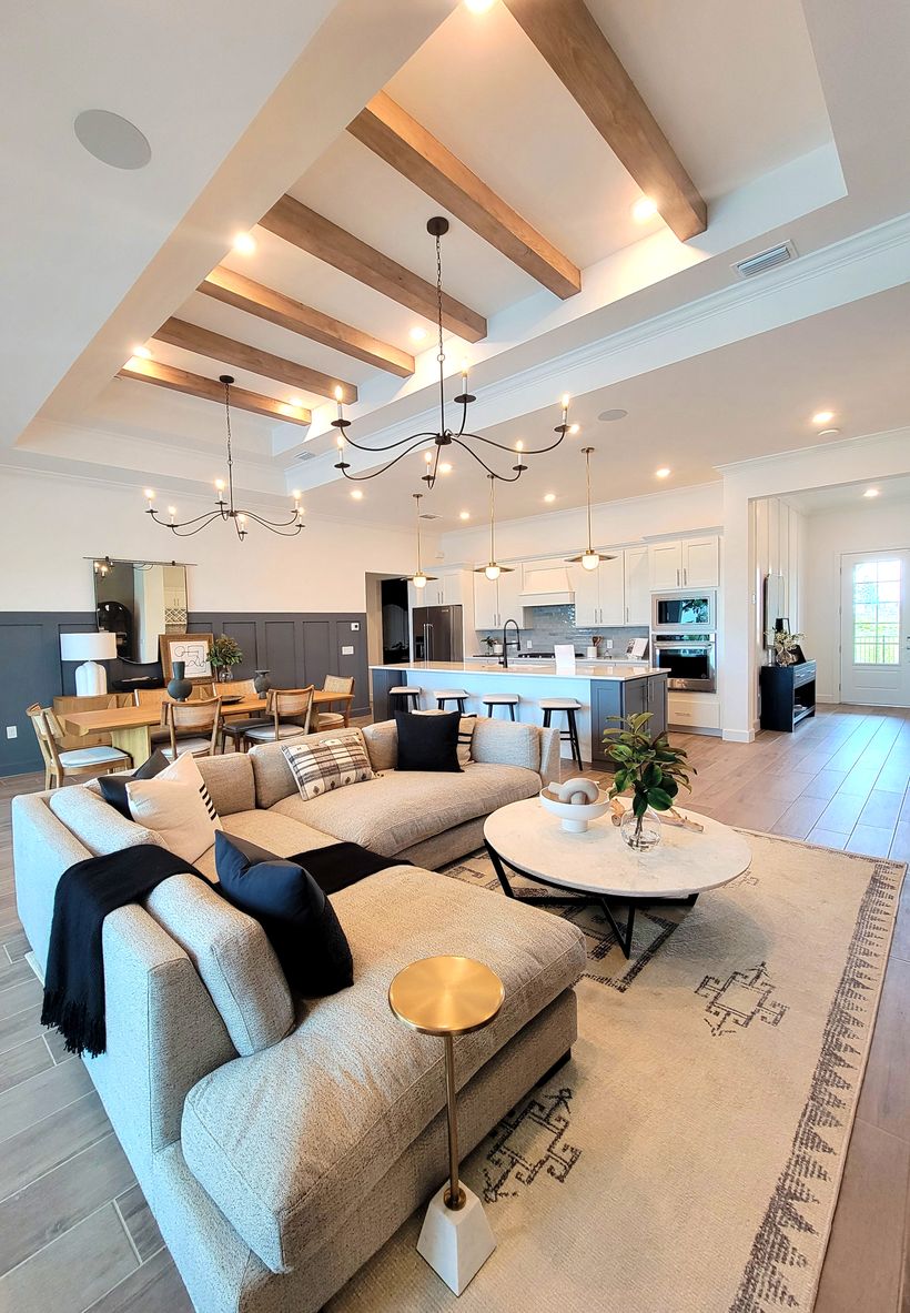 Ceiling fan remote control ready for a seasonal setting change