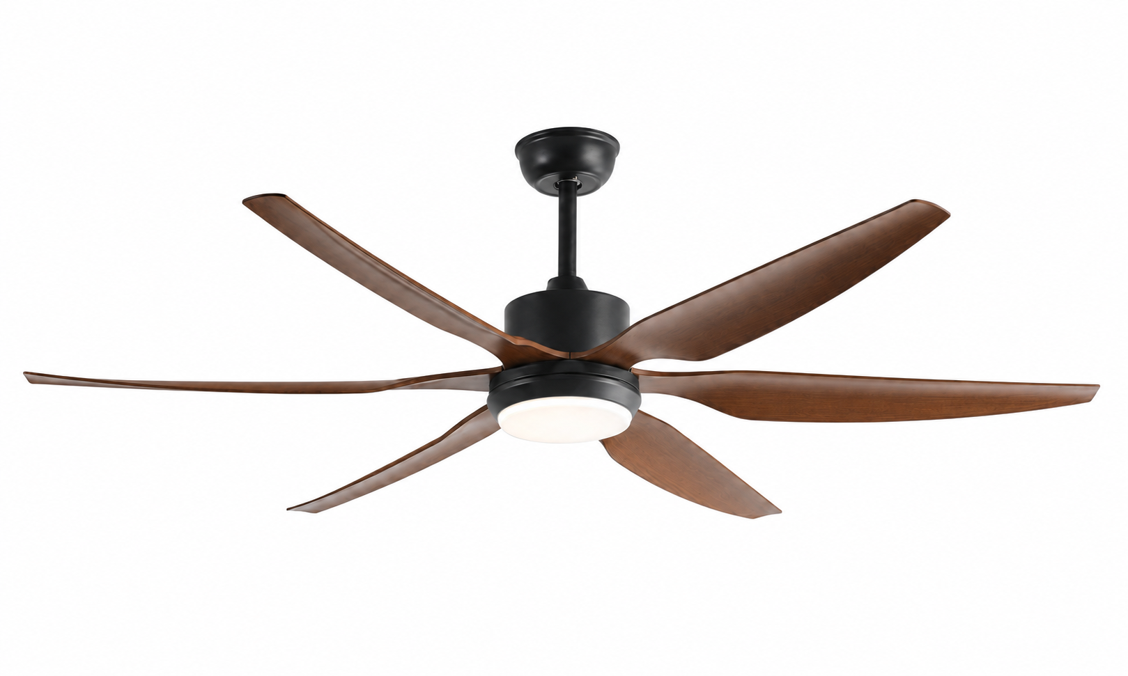 K-1330-3 ceiling fan, downrod mount, with light
