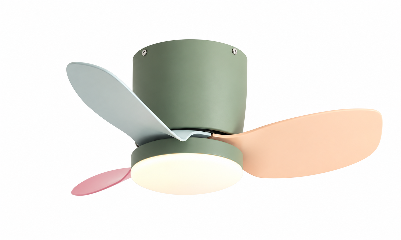 K-006XL-3 green pastel ceiling fan