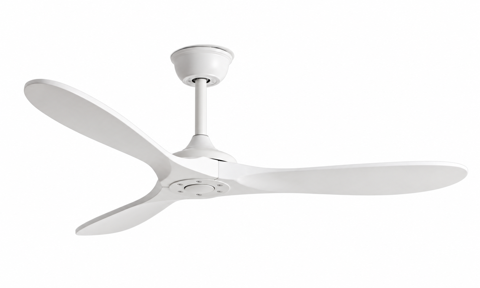 K-044-3 pure white ceiling fan