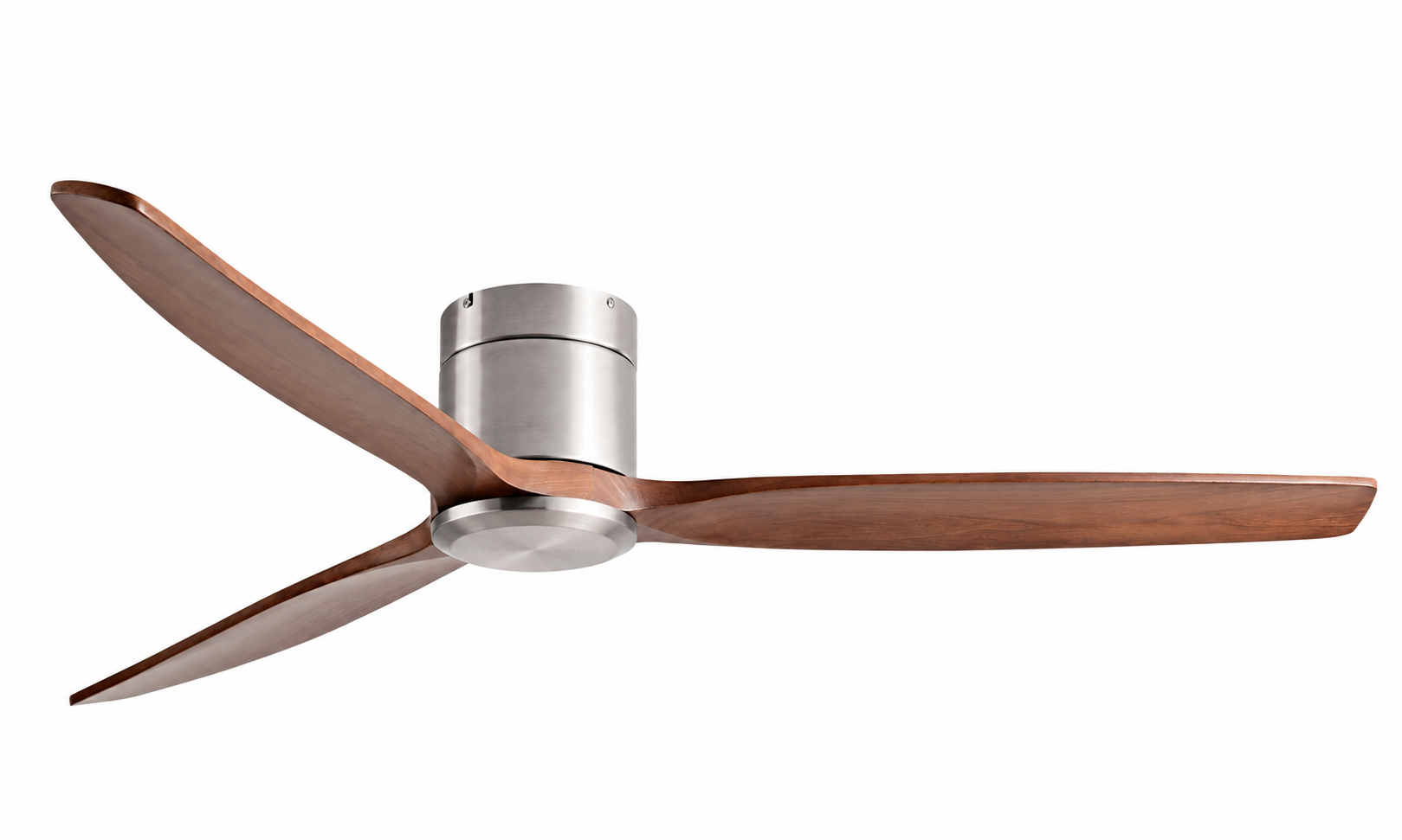 K-051X-3 satin nickel and walnut finish