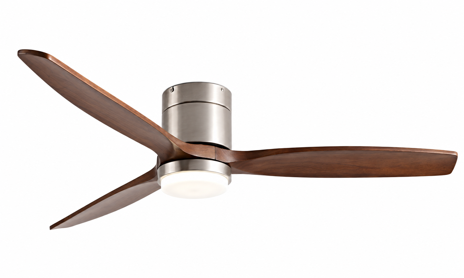 K-051XL-3 satin nickel and walnut finish