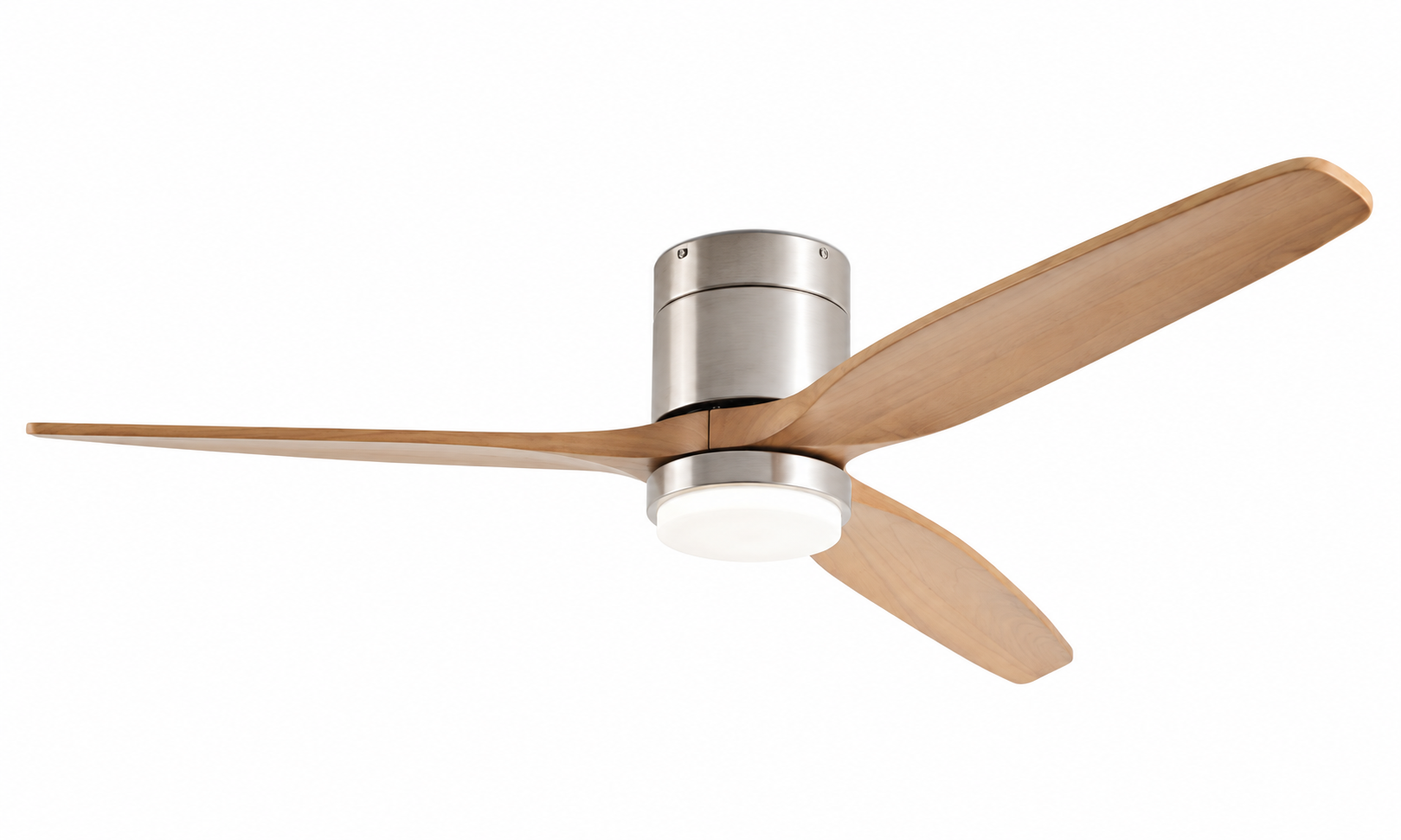 K-051XL-3 flush mount ceiling fan, with light
