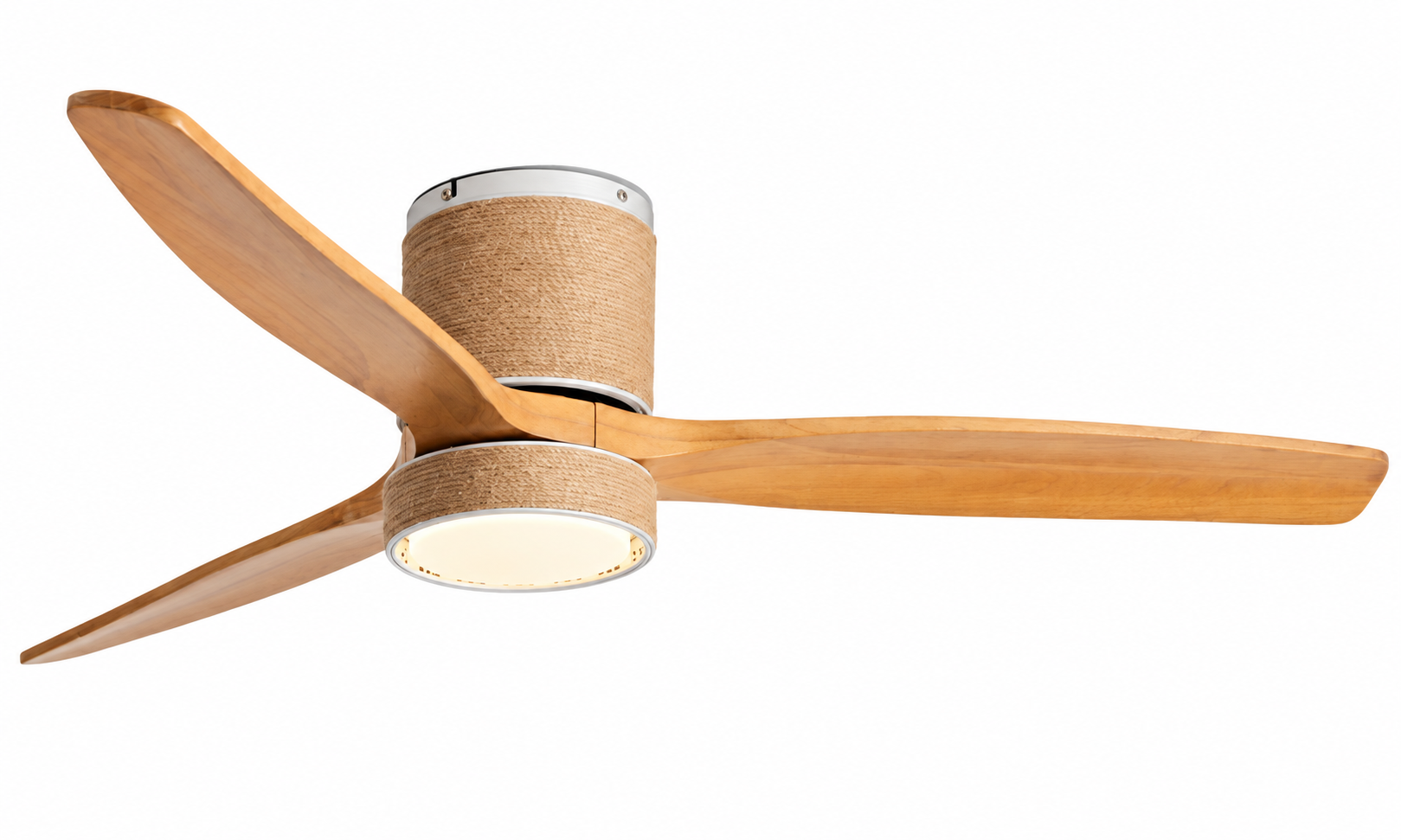 K-101XL-3 52 inch flush mount ceiling fan with light