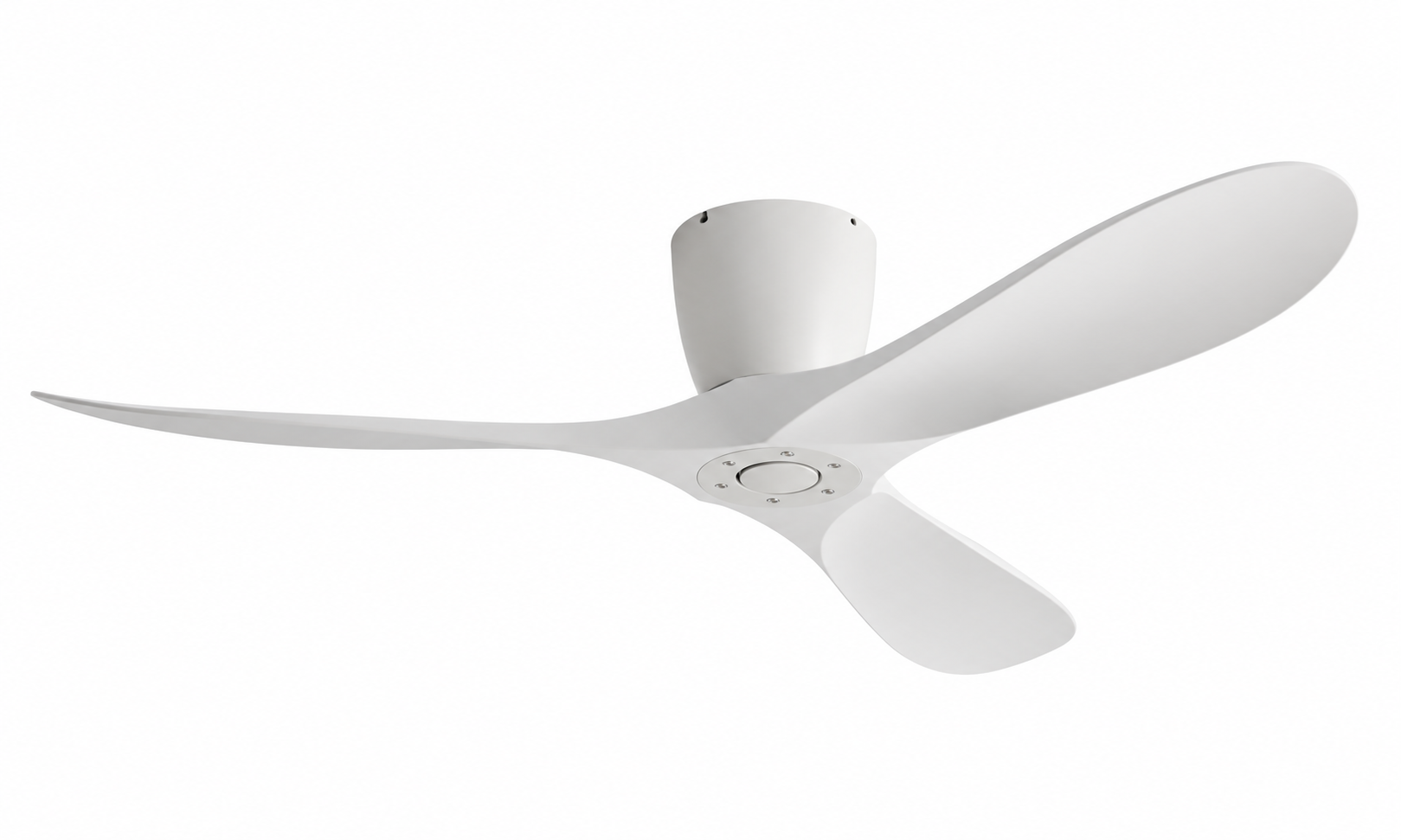 P-027AX-3 pure white ceiling fan