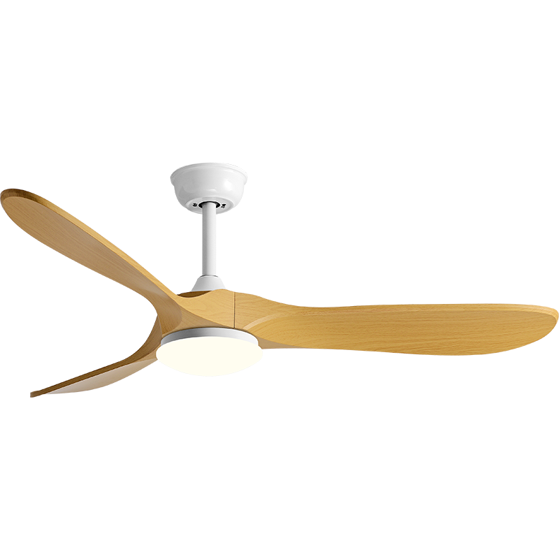 P-027L-3 52 inch downrod ceiling fan with light