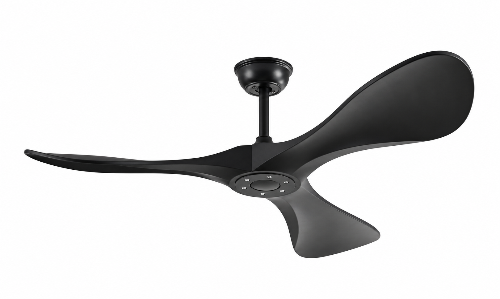 P-043-3 pure black ceiling fan