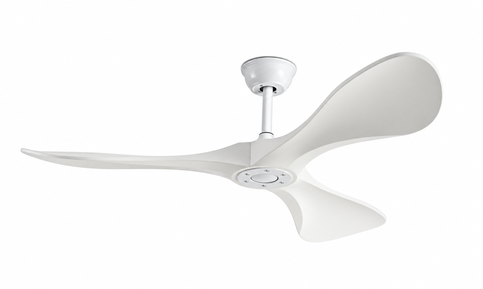 P-043-3 pure white ceiling fan