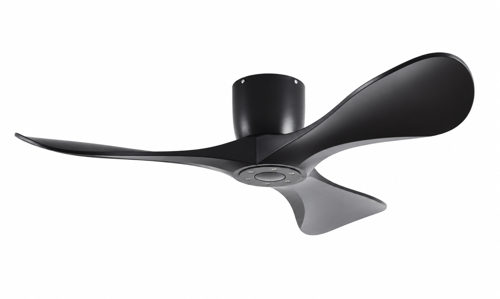 P-043A-3 pure black ceiling fan