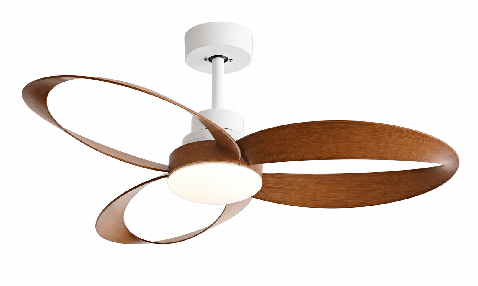 P-056-3 52 inch downrod ceiling fan with light