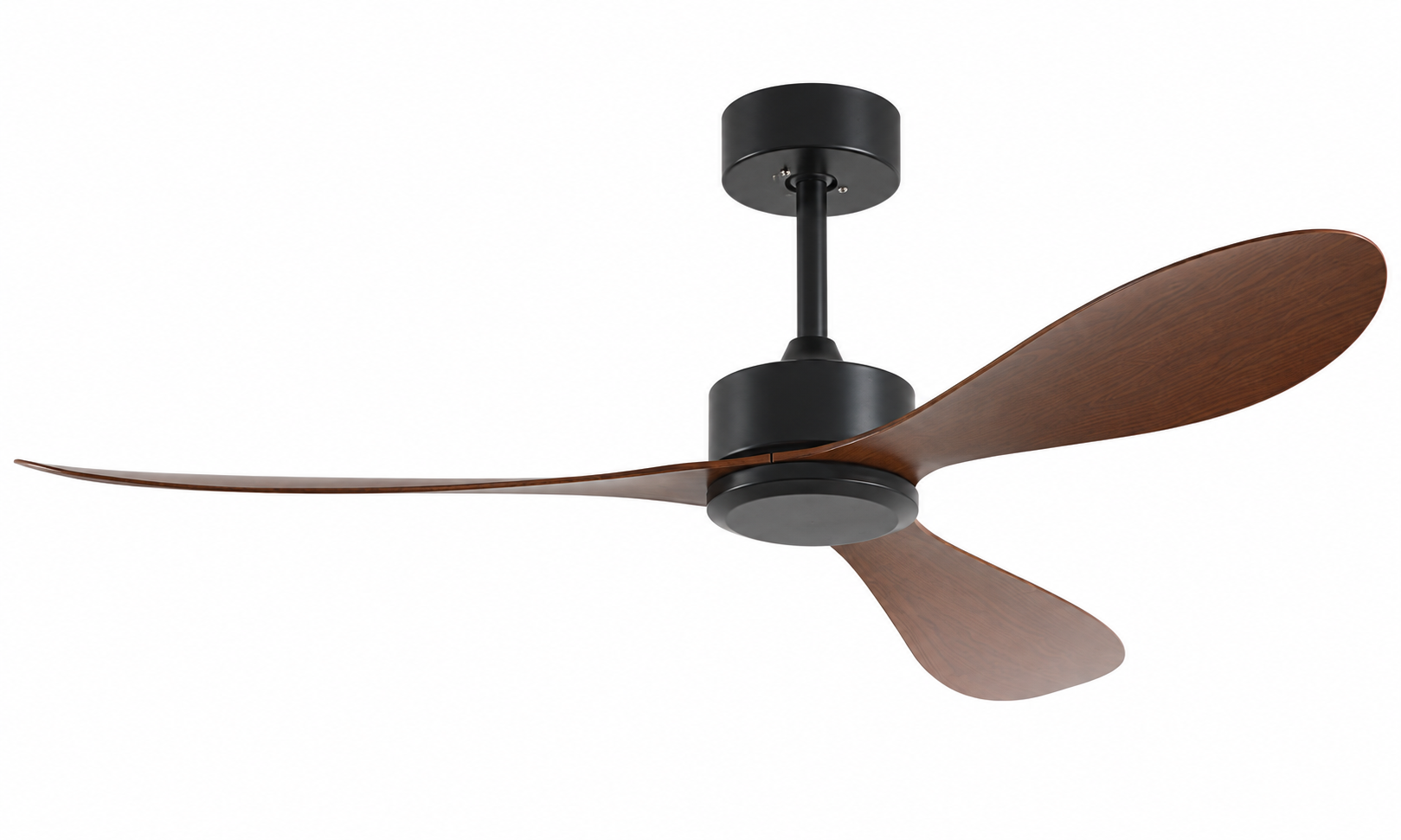 P-5035-3 black and walnut ceiling fan