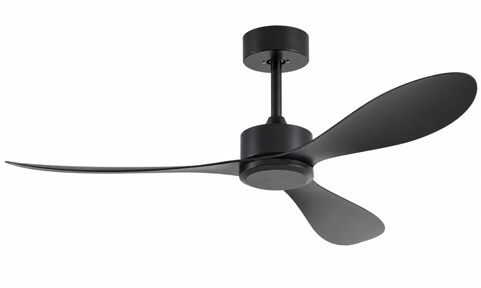 P-5035-3 pure black ceiling fan