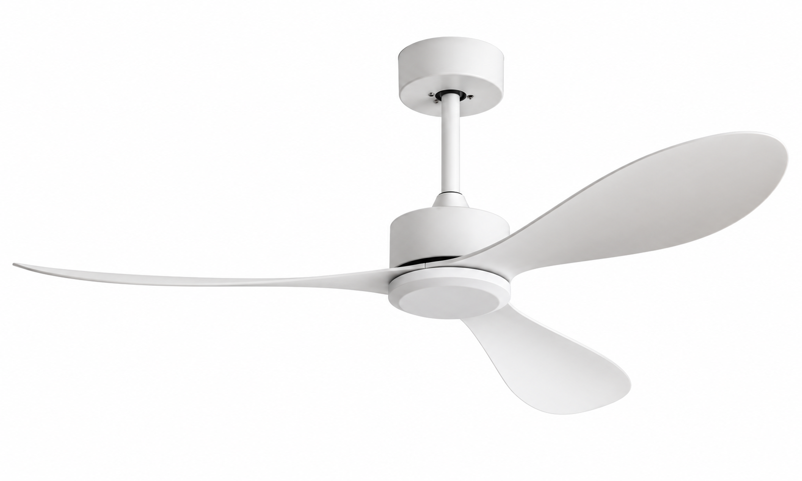 P-5035-3 pure white ceiling fan