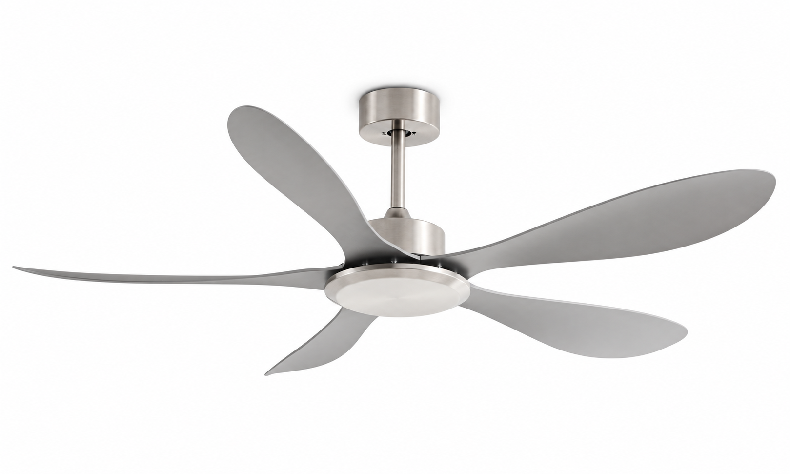 P-5035-5 satin nickel and gray ceiling fan