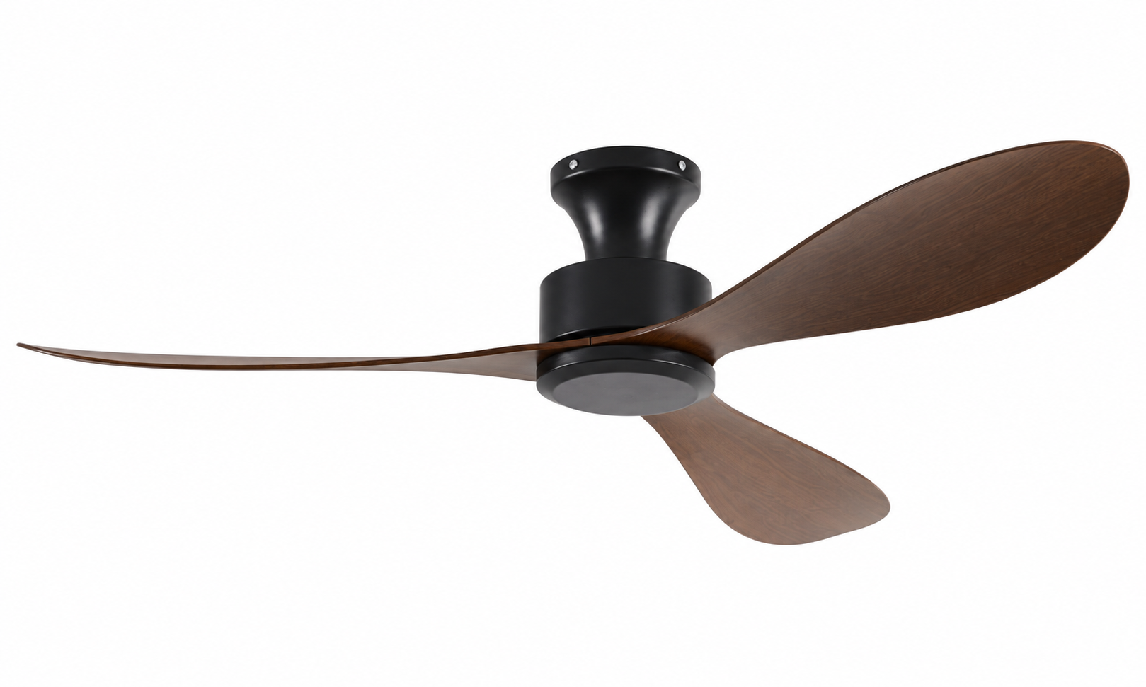 P-5035X-3 black and walnut ceiling fan