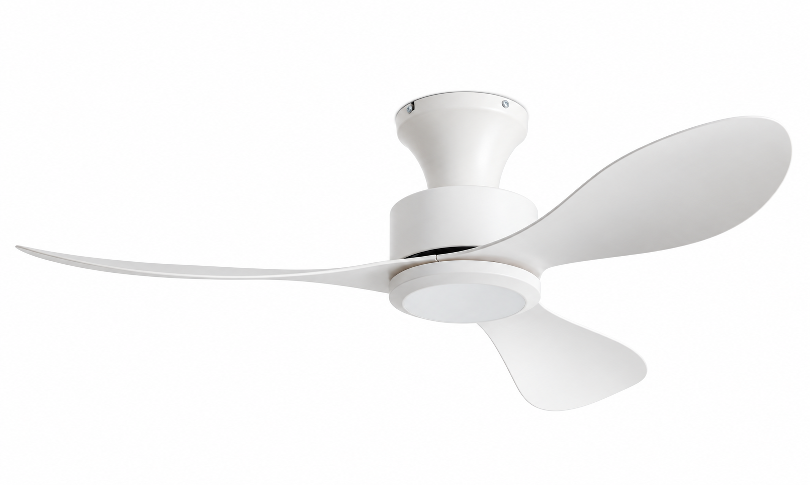 P-5035X-3 pure white ceiling fan
