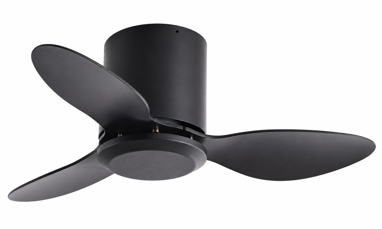25 inch P-5042X-3 pure black compact ceiling fan