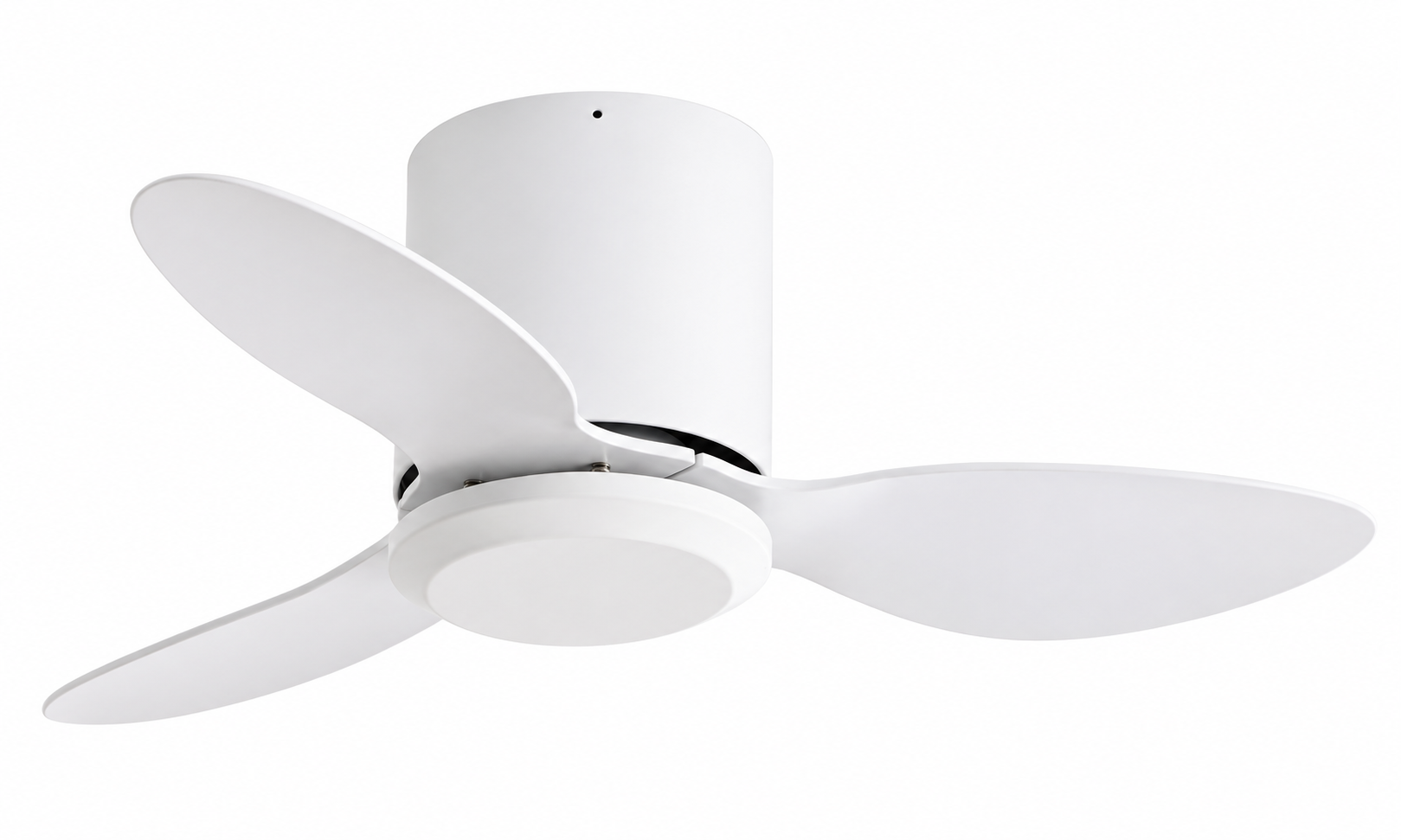 25 inch P-5042X-3 compact low profile ceiling fan in pure white