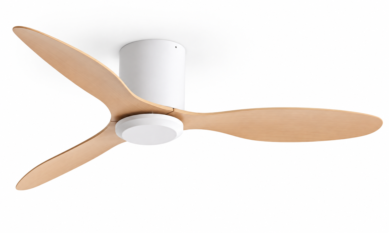 P-5042X-3 smart ceiling fan, flush mount, no light