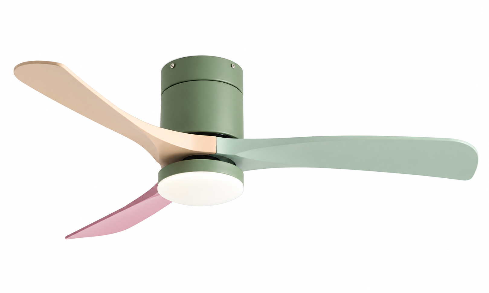 P-838XL-3 green pastel mix ceiling fan