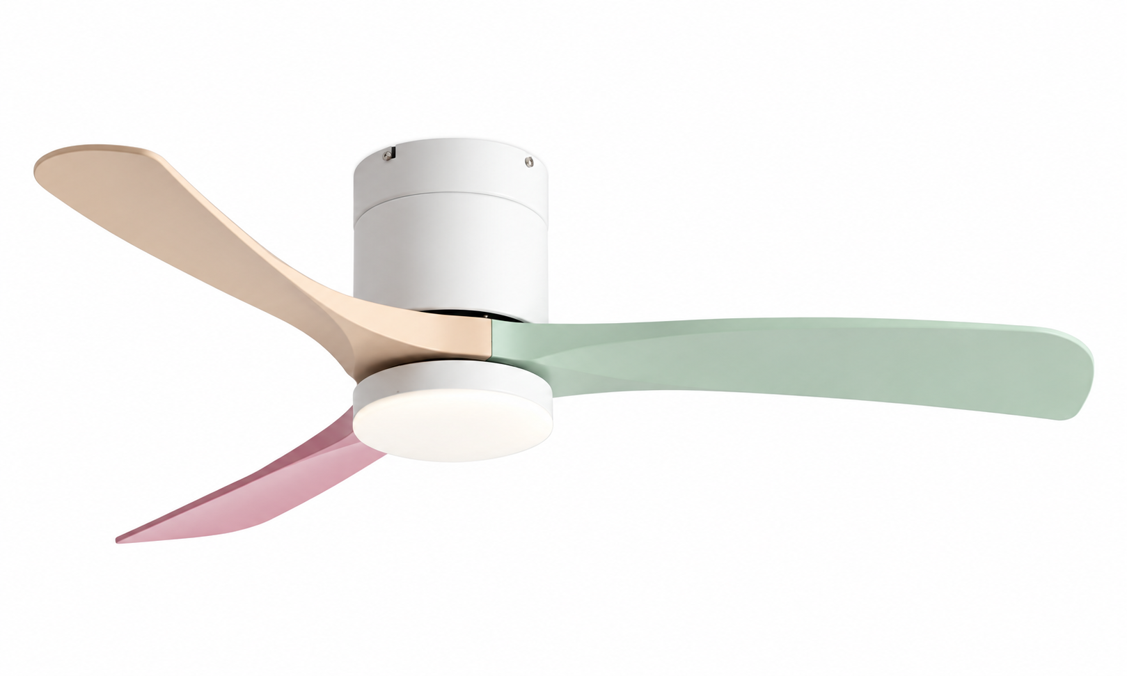 P-838XL-3 flush mount ceiling fan with light
