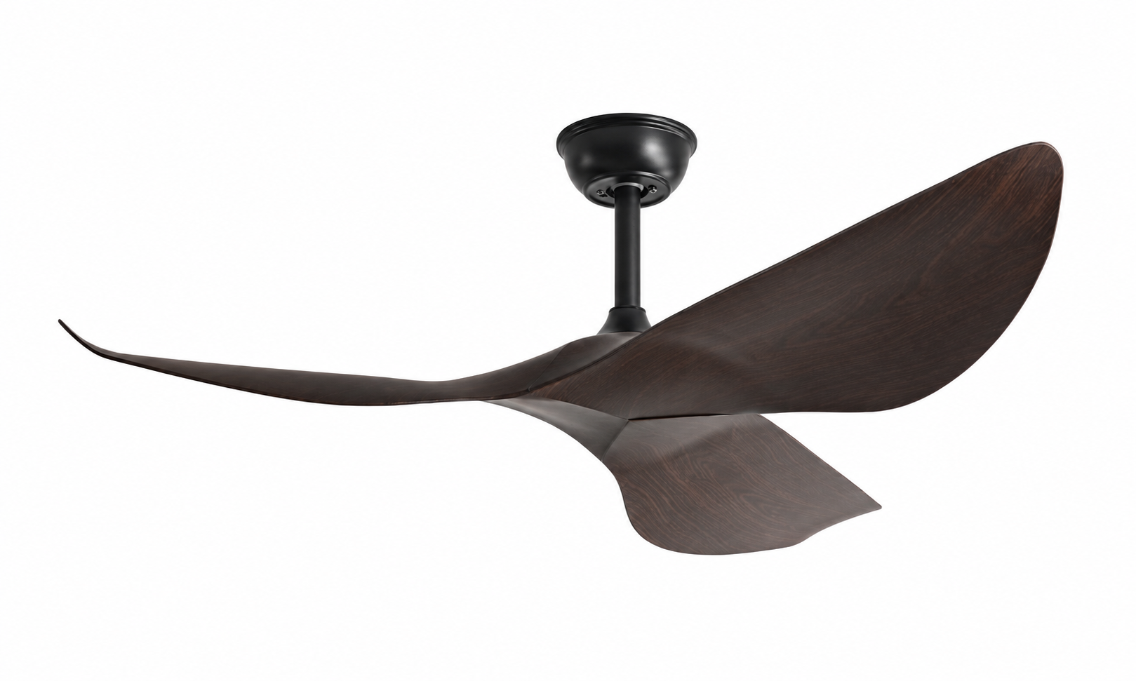 P-NB-3 black and walnut ceiling fan
